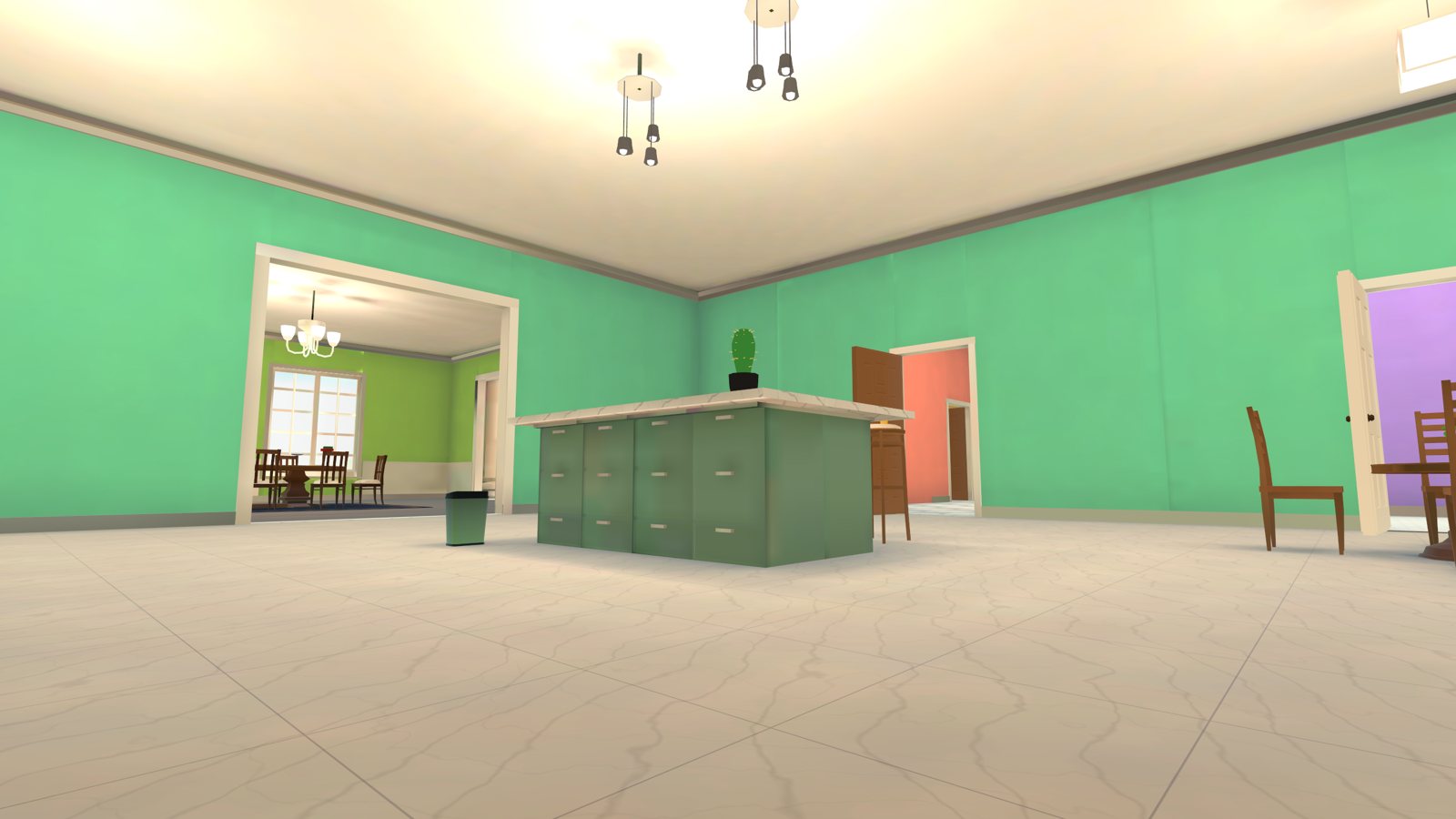 The kitchen