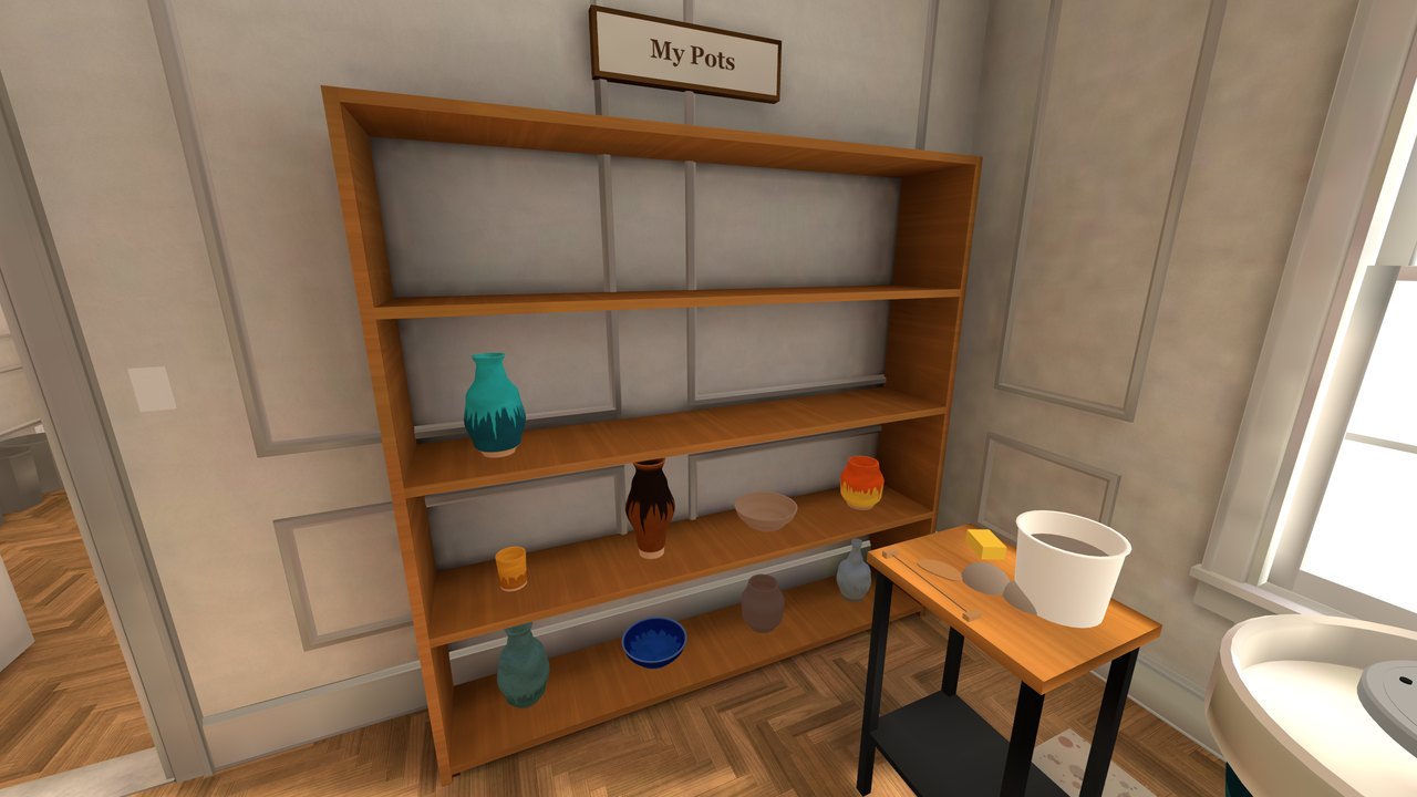 The My Pots shelf