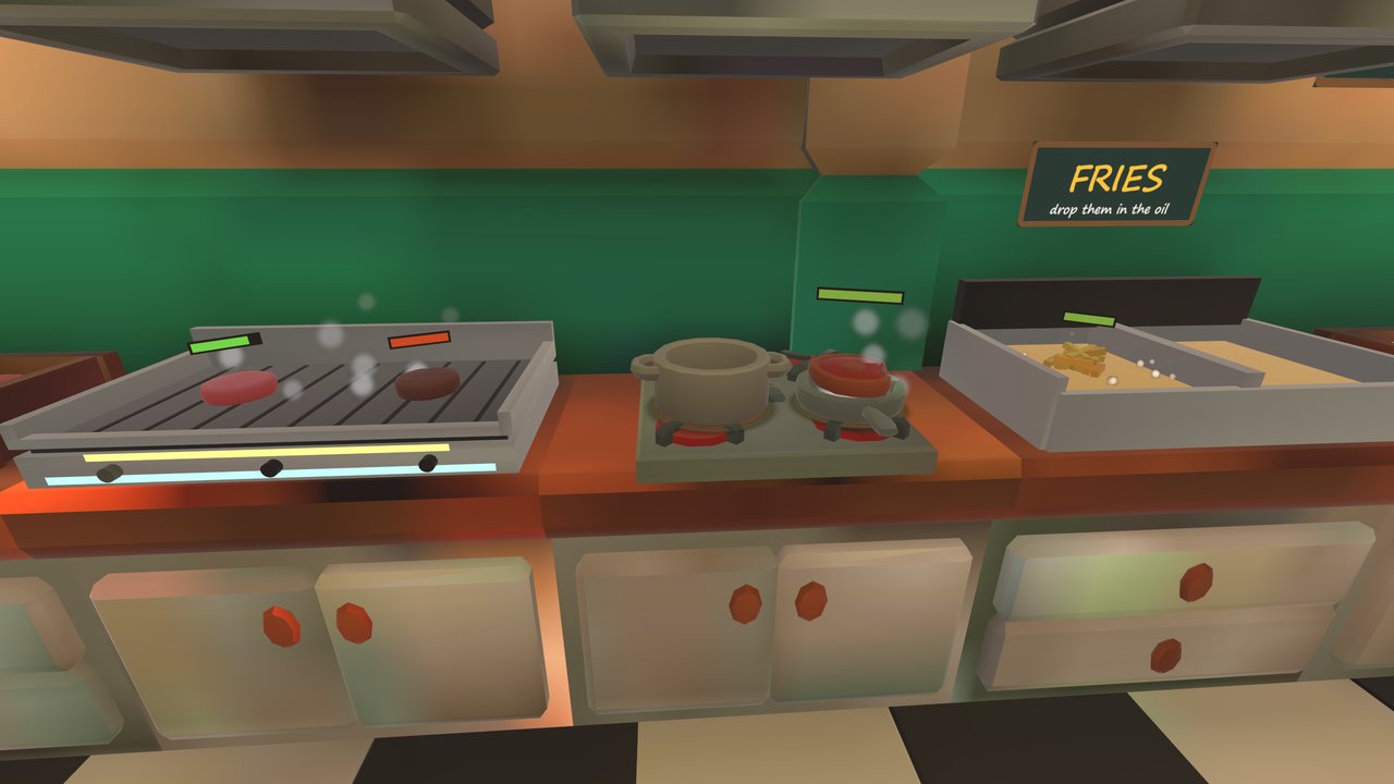 The grill, the stew pot and the deep fryer