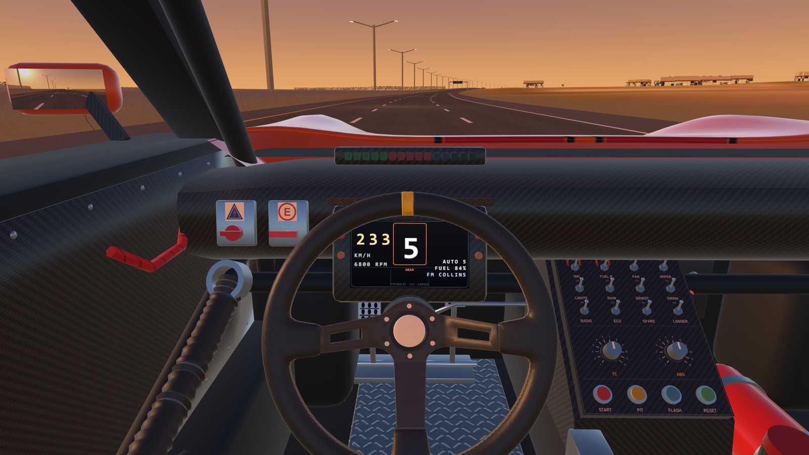 Flat out on the Haramain Expressway