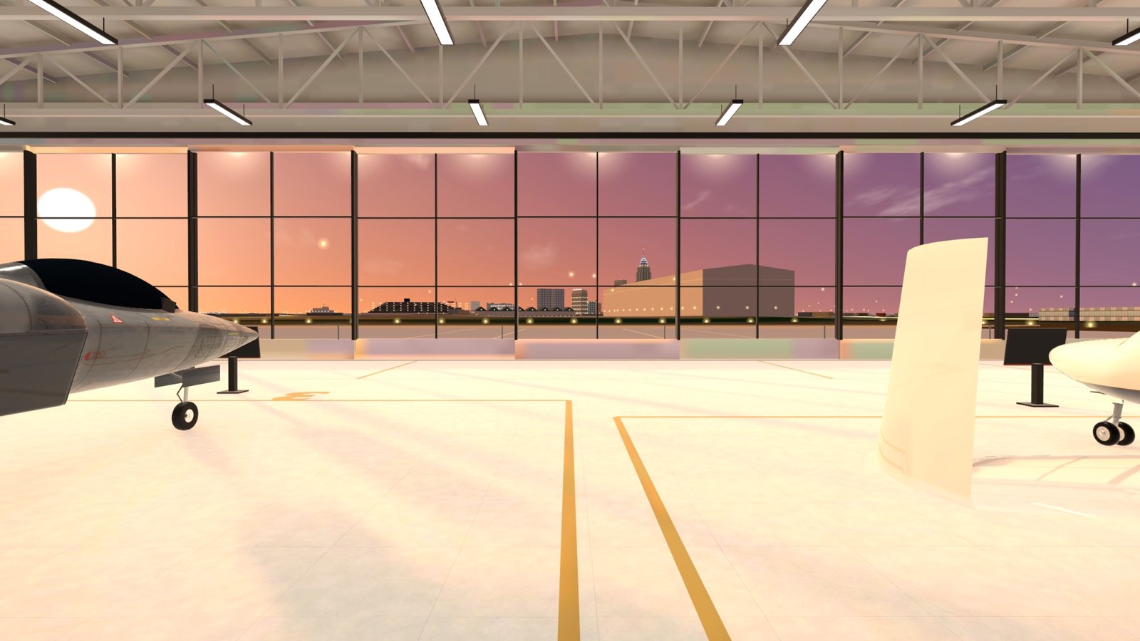 Your glass hangar on Blakeley Island