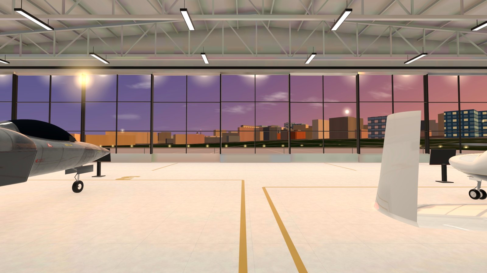 Your glass hangar in Brno, the city through the glass
