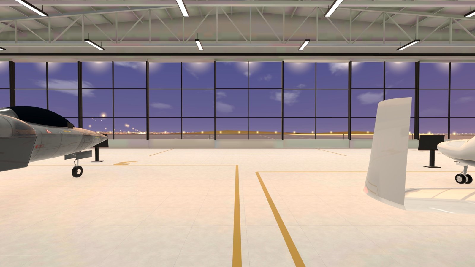 Your glass hangar on the West Mesa