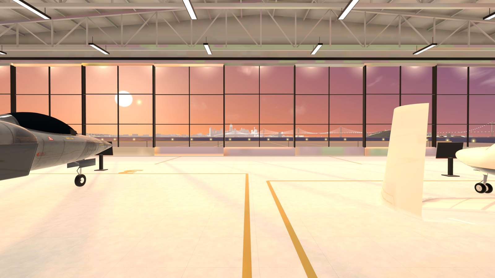 Your glass hangar on Alameda Point