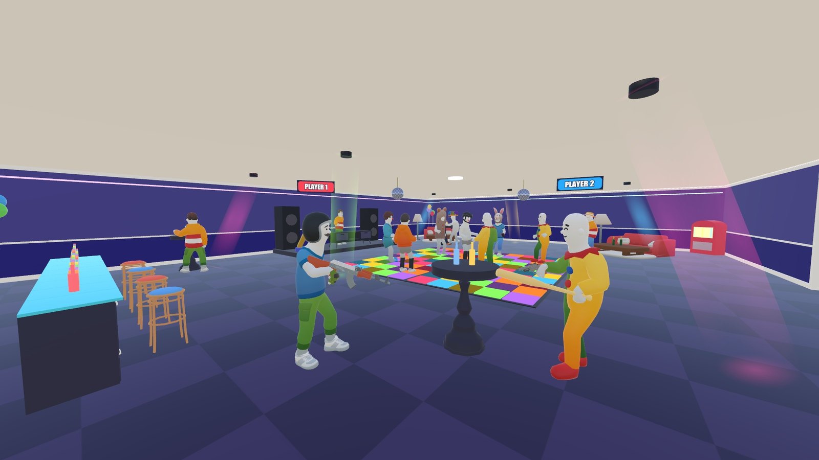 The basement nightclub