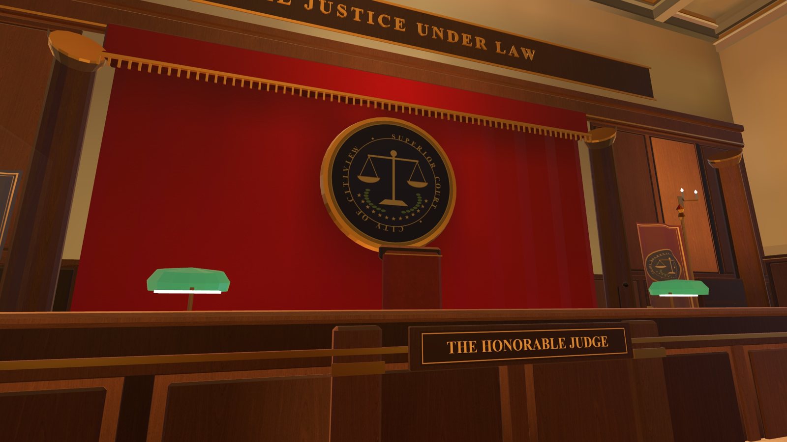 The bench under the seal