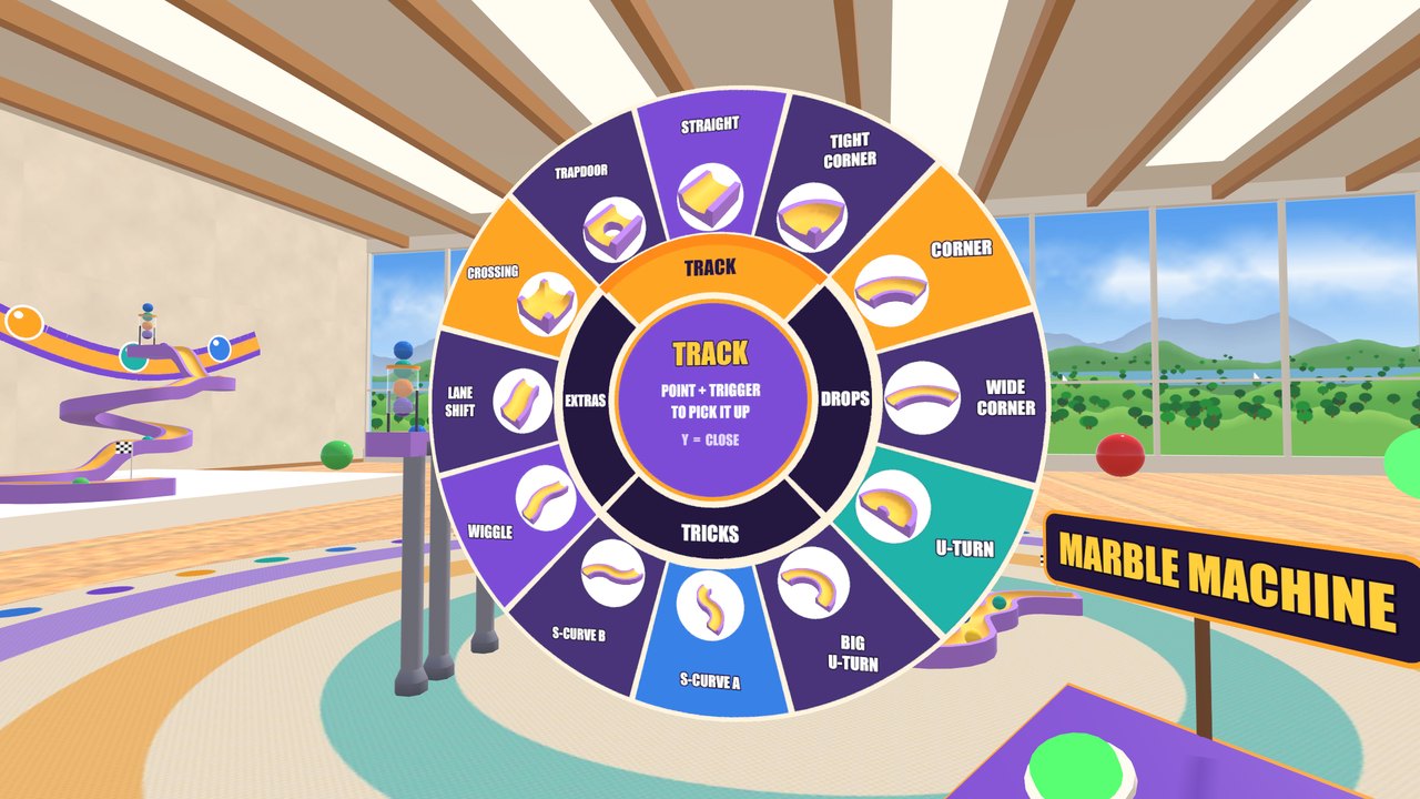The round build wheel with the track pieces