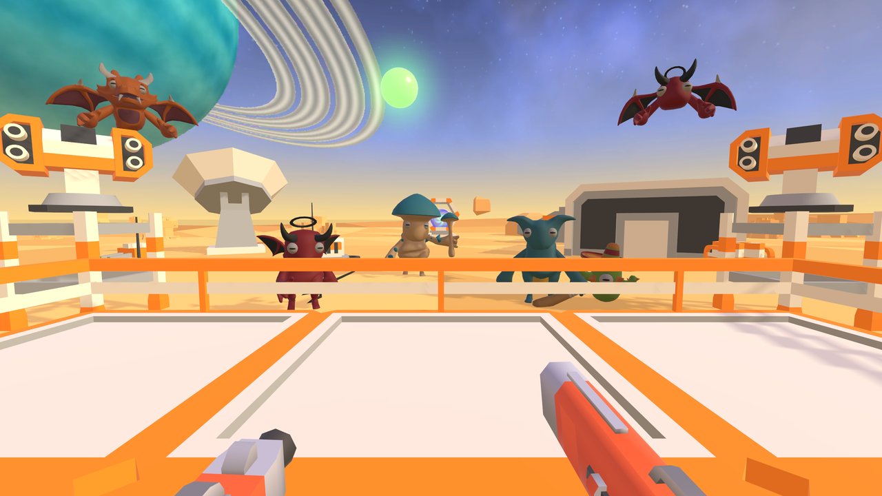 Demon Desert with dragons and a power orb