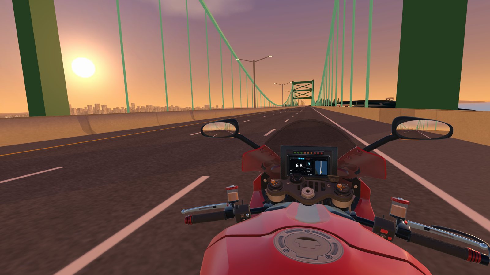 Sunset on the Lions Gate Bridge