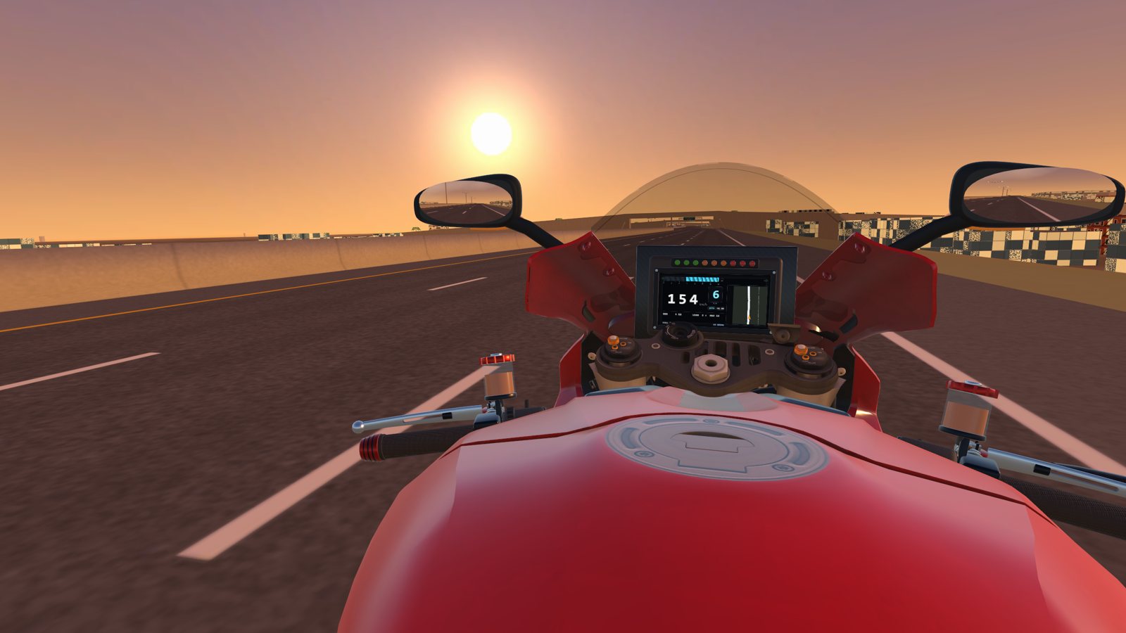 Flat out on the Harbor Freeway