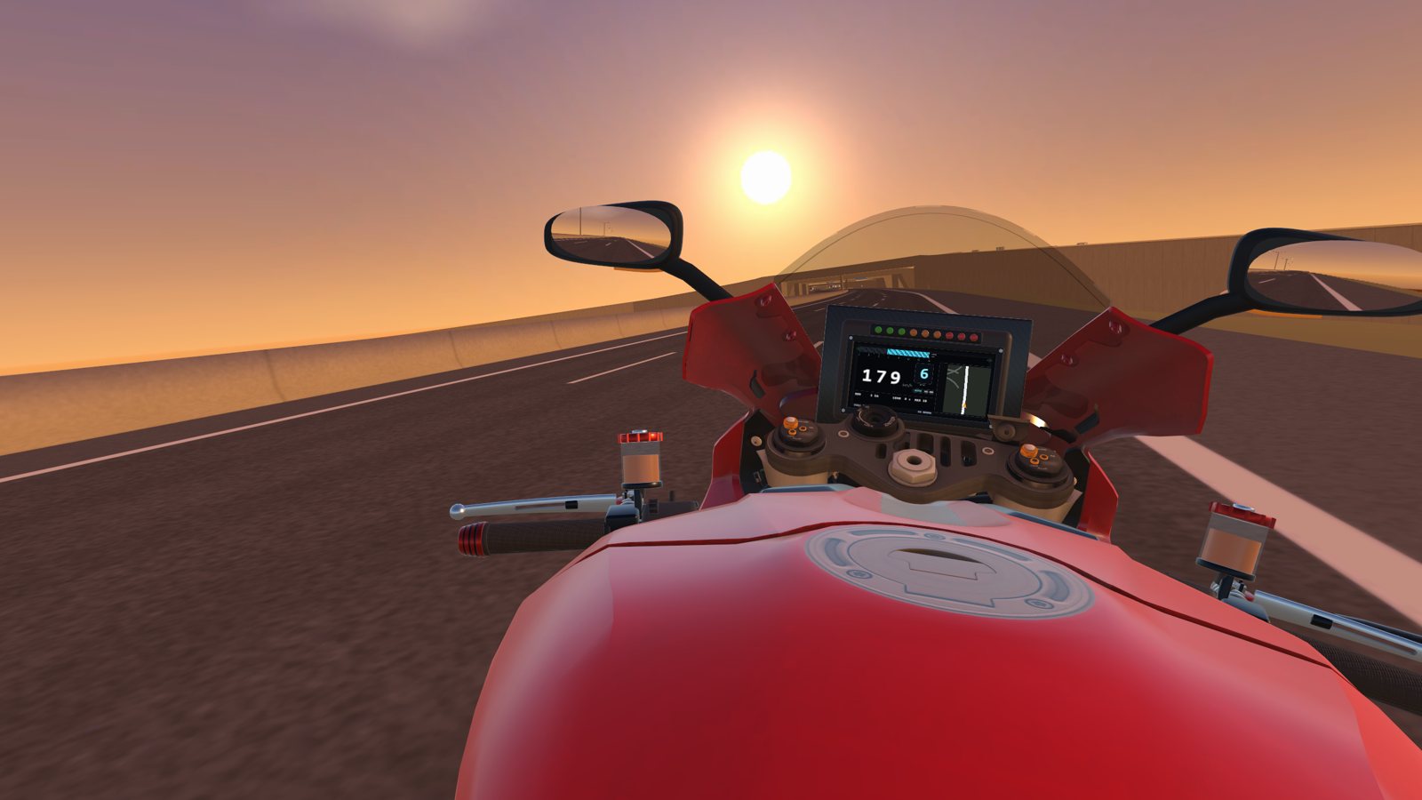 Flat out on the M-40