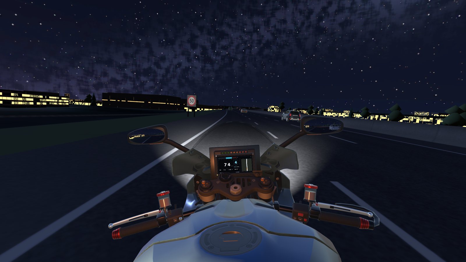 Night on the M4