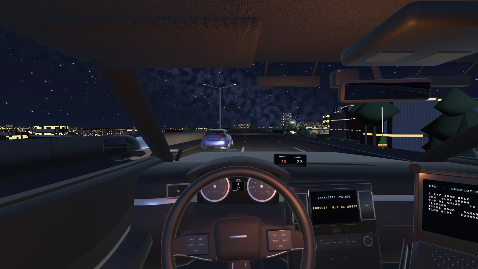 A night pursuit under the Uptown towers
