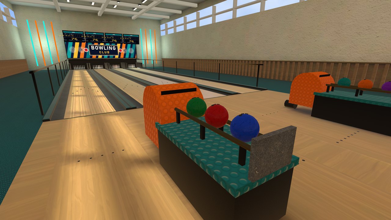 Pearl balls on the return rack
