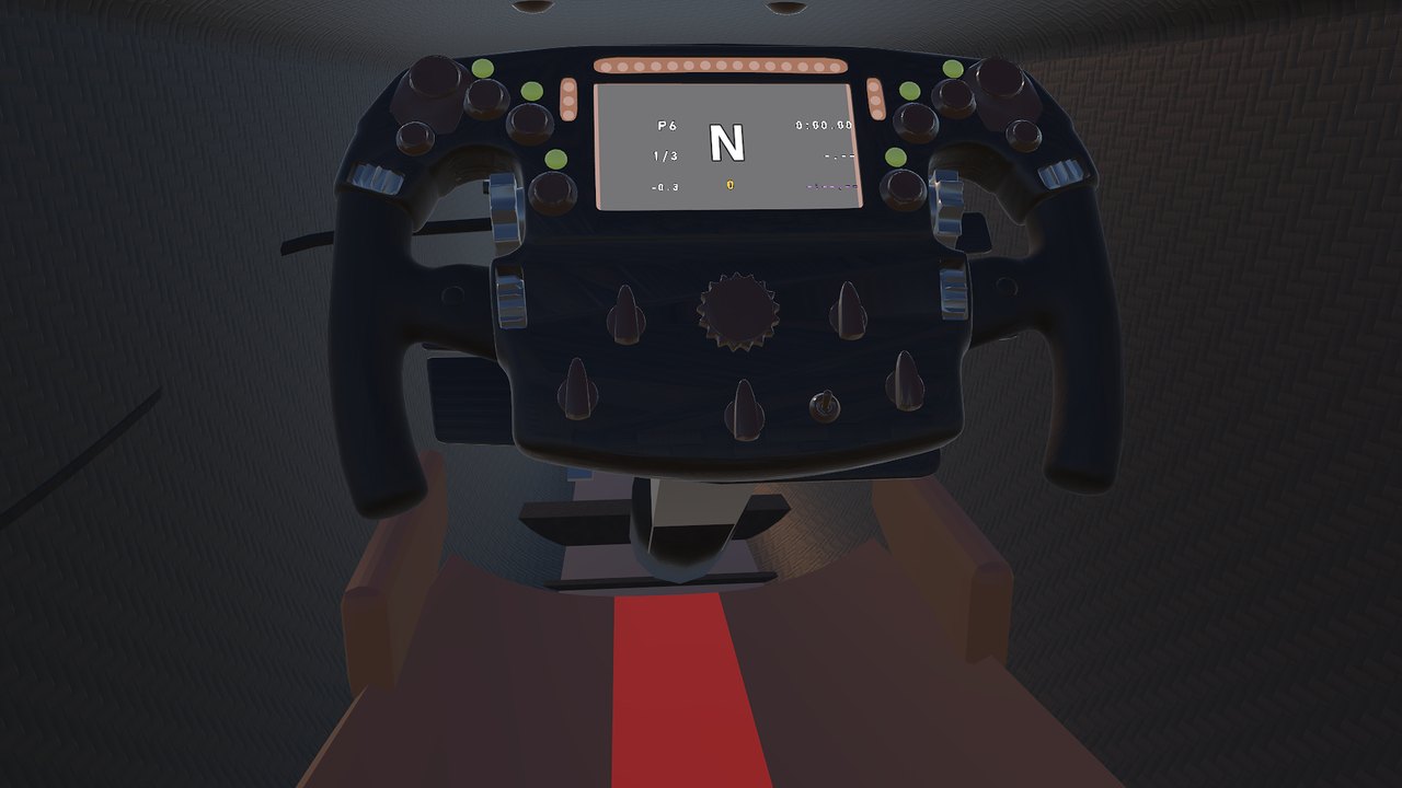 The steering wheel