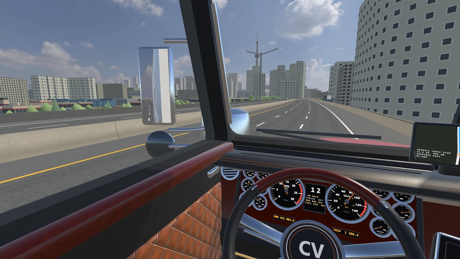 The walnut dash and fourteen gauges
